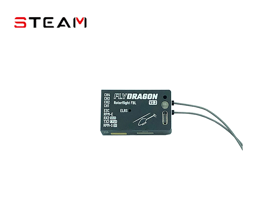 FlyDragonF722 v2.2 陀螺仪内置elrs 接收机 FD001-V2.2黑（新）