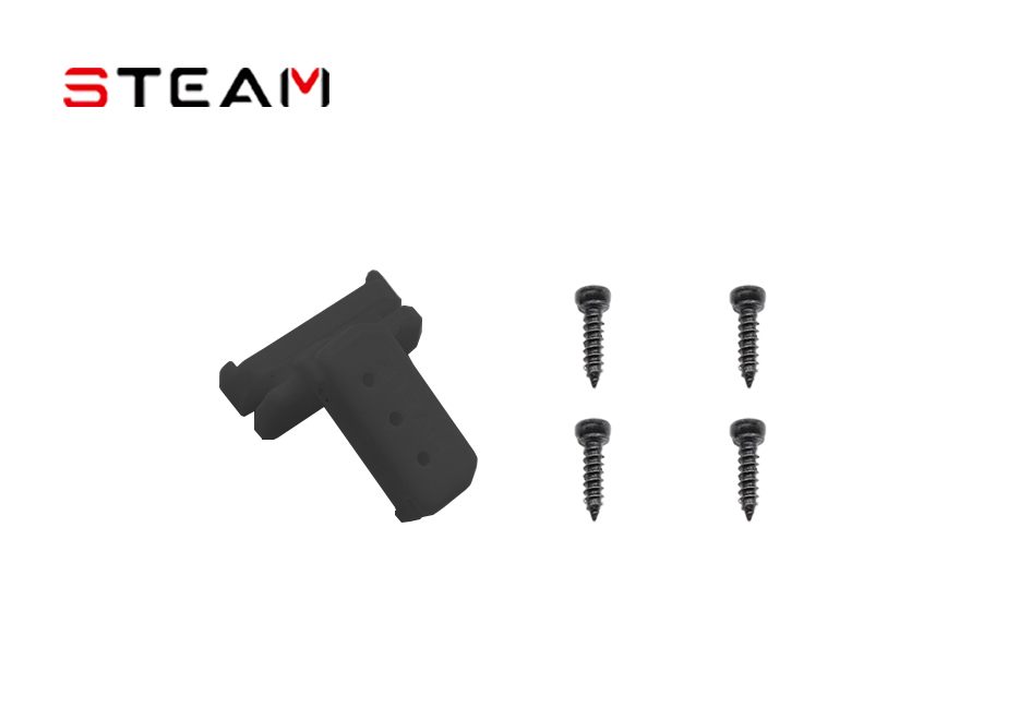 AK400420 塑料微型舵机安装片黑 AK4055H