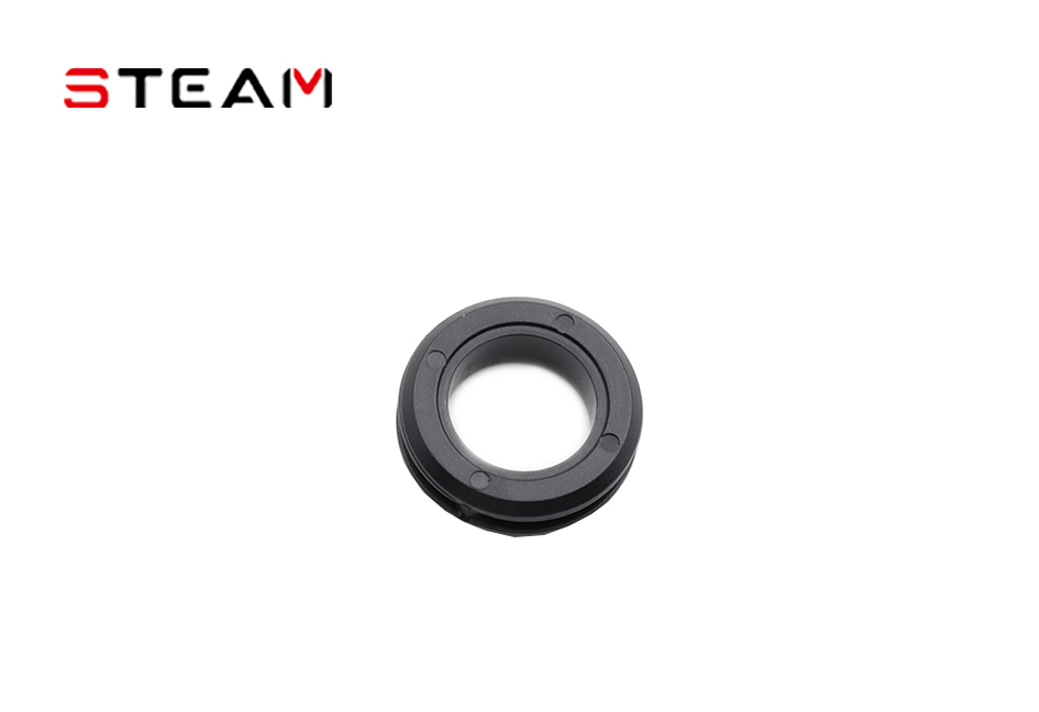 AK400420塑料双推尾控制环POM黑 AK4053H