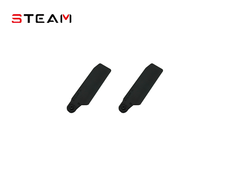新款碳塑黑色尾桨74MMM2.53MM1对装 TS74-M2.5-3MM