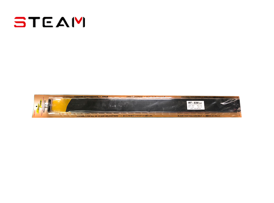 FK830MM碳纤主旋翼黑黄900用 RT-830MM
