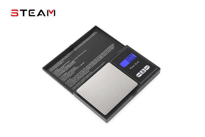 Steam便携式数字电子秤黑 BG76033