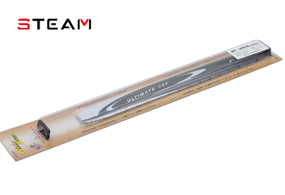 芬记 FK420MM碳纤主旋翼紫 RT-420MM-U